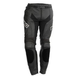 BERING cuir Venom noir noir Jeans pantalons cuir Motokif