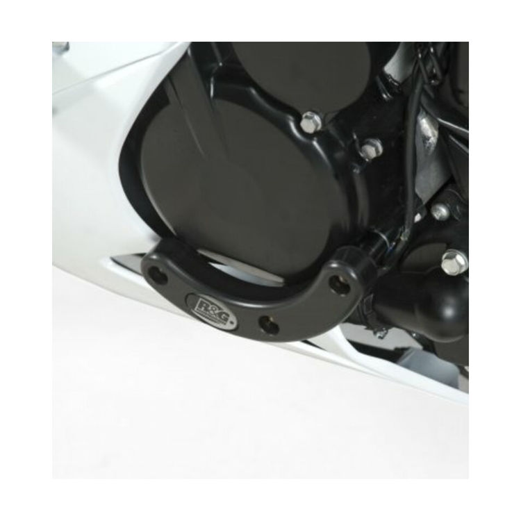 RG RACING Slider moteur gauche R&G RACING noir Suzuki GSX-R6 - Sabots moteur Motokif