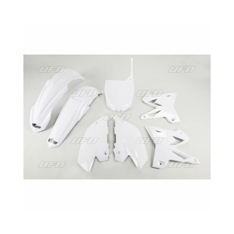 Kit Completo De Plásticos Ufo Yamaha Yz 125 (2008-2014) Cor Preto Yakit302F@001