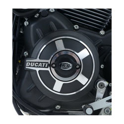 RG RACING Slider moteur gauche R&G RACING alu Ducati Flat Tr - Sabots moteur Motokif