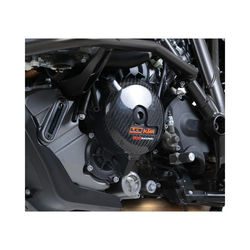 RG RACING Slider moteur gauche R&G RACING carbone KTM 1290 S - Sabots moteur Motokif