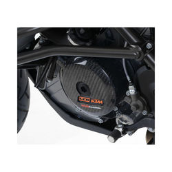 RG RACING Slider moteur gauche R&G RACING carbone KTM 1290 S - Sabots moteur Motokif