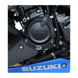 RG RACING Slider moteur gauche R&G RACING noir Suzuki GSX-S1 - Sabots moteur Motokif