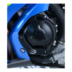 RG RACING Slider moteur gauche R&G RACING noir Suzuki GSX-R1 - Sabots moteur Motokif