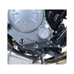 RG RACING Slider moteur droit R&G RACING noir Kawasaki Z650 - Protège moteur/carter Motokif