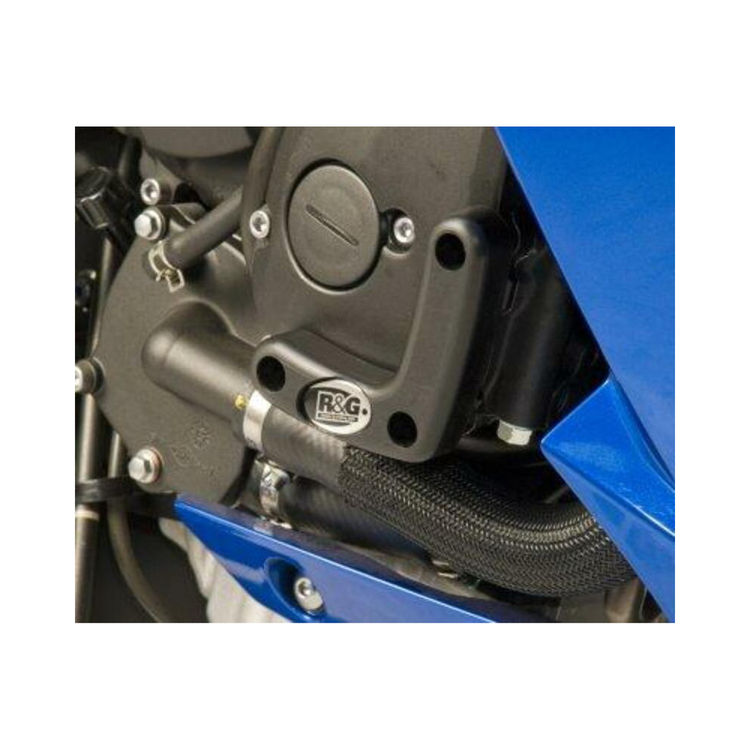 RG RACING Slider moteur droit R&G RACING noir Yamaha XJ6 N/S - Sabots moteur Motokif