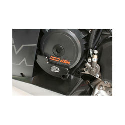 RG RACING Slider moteur gauche R&G RACING noir Yamaha MT-10