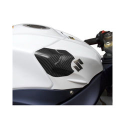 RG RACING Protection de réservoir MOTOGRAFIX 1pc blanc/bleu