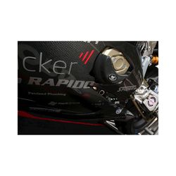 R&G RACING Slider moteur gauche R&G RACING noir Ducati - Sabots moteur Motokif