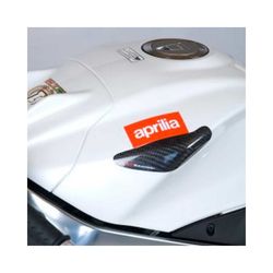 R&G RACING Protection de réservoir MOTOGRAFIX 6pcs noir/argen